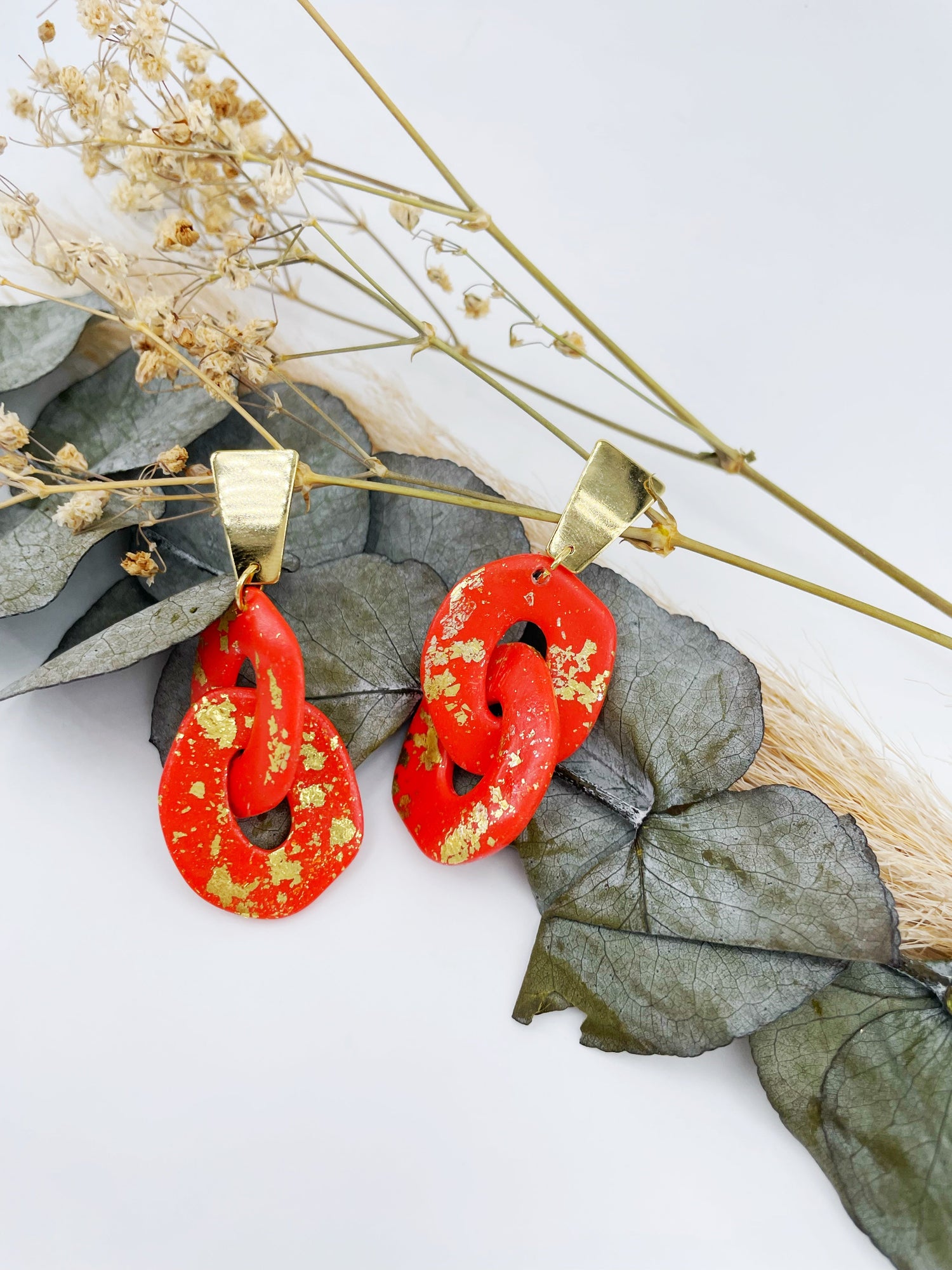 PENDIENTES ROJOS